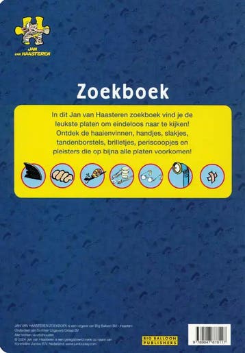 Jan Van Haasteren Zoekboek 9789047878117 Jan van Haasteren, Boeken, Verzenden, Gelezen, Jan van Haasteren