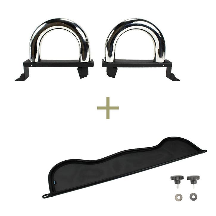 Toyota MR2 W3 Spider rolbeugel/sierbeugel met windscherm, Auto diversen, Auto-accessoires, Nieuw, Ophalen of Verzenden