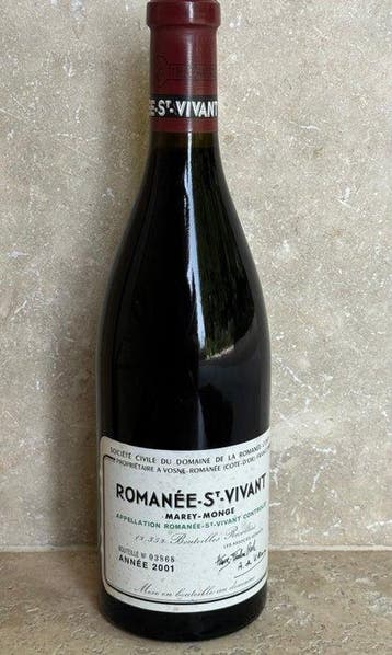 2001 Domaine de la Romanee-Conti - Romanée-Saint-Vivant, Nieuw