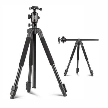 Aluminium Camera Statief - type Q308H + Balhoofd, Nieuw