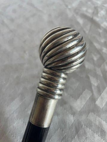 Wandelstok - Zilver 925/1000, Antiek en Kunst