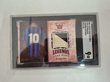 2021 Sportkings Ronaldo 6 /50 RED Patch Legends Game Worn, Nieuw