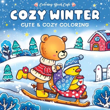 Cute & Cozy - Cozy Winter Kleurboek | Rebo Productions -, Verzenden, Nieuw