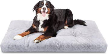 Hondenmand - Hondenkussen - Hondenbed - Grijs - 122x74 cm -, Dieren en Toebehoren, Verzenden, Zo goed als nieuw