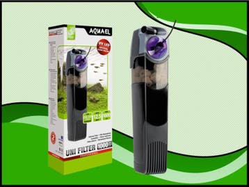 UNIFILTER UV 1000 power  aquarium binnenfilter met uv filter, Verzenden, Nieuw