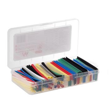 196 delige krimpkous set - kleuren - 2 tot 12 mm - 95mm lang, Ophalen of Verzenden, Nieuw