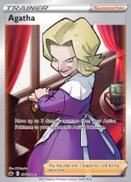 Agatha 186/198 FULL ART Chilling Reign, Ophalen of Verzenden, Nieuw, Losse kaart, Foil