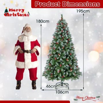 2dekans | Cost - Kunstkerstboom met Verlichting - 420, Ophalen of Verzenden, Zo goed als nieuw