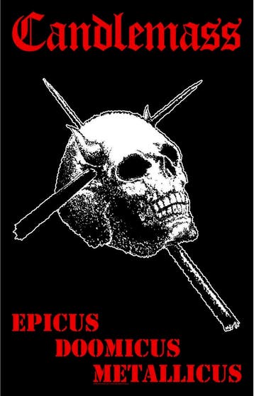 Candlemass - Epicus Doomicus Metallicus - Textielposter, Ophalen of Verzenden, Nieuw, Poster, Artwork of Schilderij