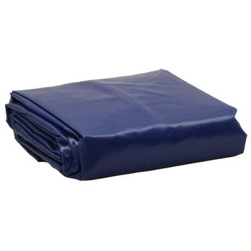 vidaXL Dekzeil 650 g/m² 5x6 m blauw, Verzenden, Nieuw