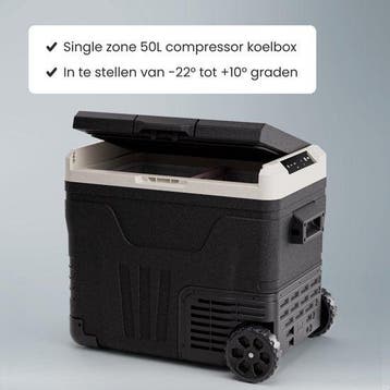 2dekans | Auronic Elektrische Koelbox - Compressor - 50L -, Ophalen of Verzenden, Zo goed als nieuw