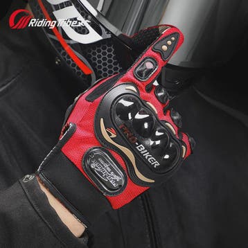 Pro-Biker Motorhandschoenen: Volledige Vinger, Anti-slip & A, Kleding | Heren, Verzenden, Nieuw