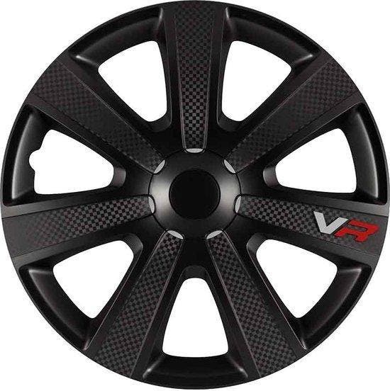 AutoStyle 4-Delige Wieldoppenset Nero R 14-inch zwart/rood kopen? ✓ Snel geleverd