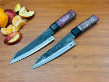 Keukenmes - Bunka - Handgemaakt Japans staal Bunka-messen in