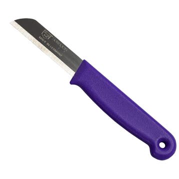 Solingen Schilmesje – RVS Glad – 16 cm met Blade Cover, Ophalen of Verzenden, Nieuw, Rvs of Chroom