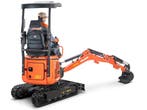 DELEKS® M130 Graafmachine 1.3 t Kubota D722 Onderstel 144 cm, Zakelijke goederen, Ophalen of Verzenden, Graafmachine