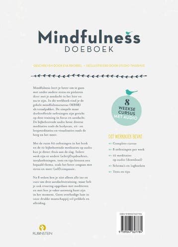 Mindfulness doeboek 9789047627784 Eva Brobbel, Verzenden, Zo goed als nieuw, Eva Brobbel