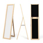 LIVSK Passpiegel en Wandspiegel met MDF-frame - Inklapbaar e, Verzenden, Nieuw