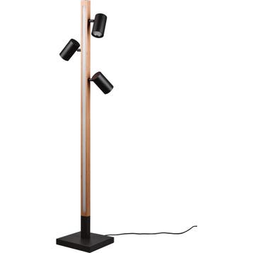 LED Vloerlamp - Trion Harley - GU10 Fitting - 3000K - Warm, Huis en Inrichting, Ophalen of Verzenden, Nieuw, Metaal, Overige fittingen