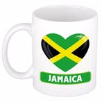 I love Jamaica mok / beker 300 ml - Jamaica versiering, Ophalen of Verzenden, Nieuw