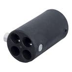 WENTEX® 4-weg vervangende Connector Ø40,6 mm - zwart, Verzenden, Nieuw