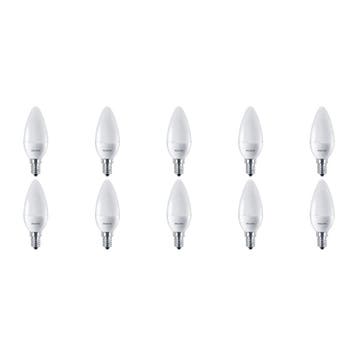 PHILIPS LED Lamp 10 Pack E14 Fitting - Warm Wit 2700K - 7W, Ophalen of Verzenden, Nieuw