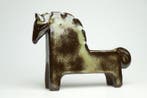 Urszula Despet - sculptuur, Green Horse - 12 cm - Keramiek -
