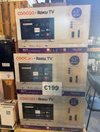 Coocaa Roku 43 inch 4K Ultra HD Smart TV – Nu voor €220,-, Ophalen of Verzenden, Nieuw