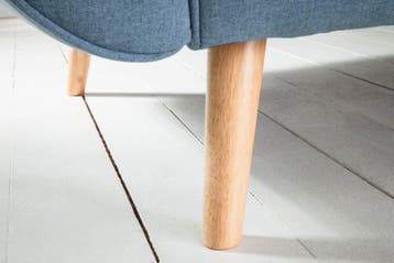 Design slaapbank DIVANI 220cm lichtblauw bedfunctie, Ophalen of Verzenden, Nieuw