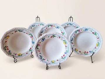 Rosenthal - Tafelservies voor 6 (6) - Classic Rose -