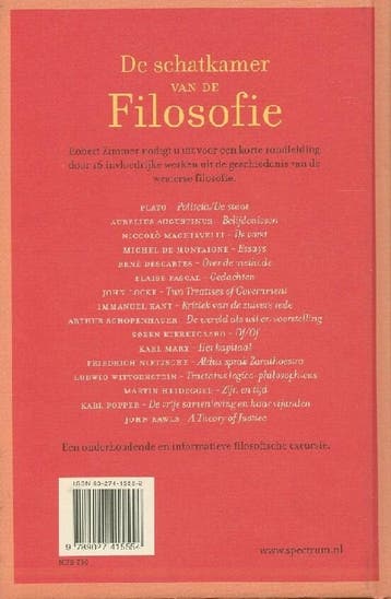 De schatkamer van de filosofie 9789027415554 R. Zimmer, Verzenden, Gelezen, R. Zimmer
