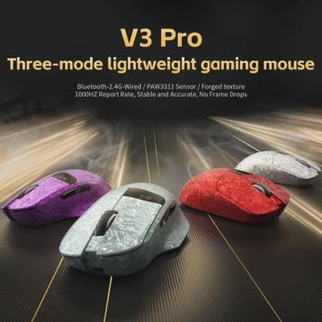 Lenovo Draadloze Gaming Muis: 3 Modi, 35K DPI, Ergonomisch,, Computers en Software, Muizen, Verzenden, Nieuw