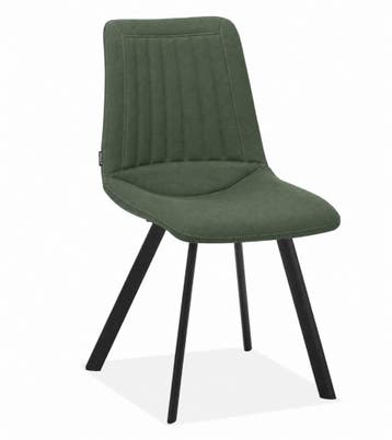 Eetkamerstoel Pluto - eetkamerstoelen - Groen, Nieuw, Overige materialen