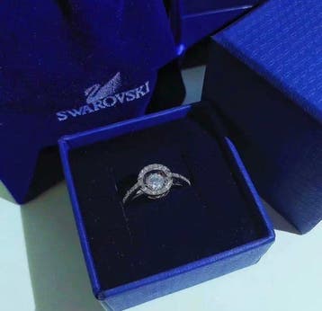 Swarovski-kristallen - Ring - Swarovski-ring