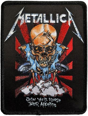 Metallica Doris - Patch officiële merchandise, Ophalen of Verzenden, Nieuw, Kleding