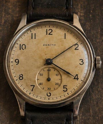Zenith - Elegant Small Seconds Manual Wind - Zonder