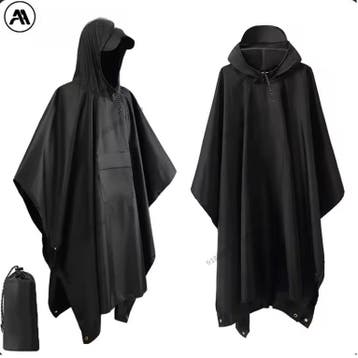 3-in-1 Regenponcho Waterdicht Ademend Outdoor Hiking, Verzenden, Nieuw