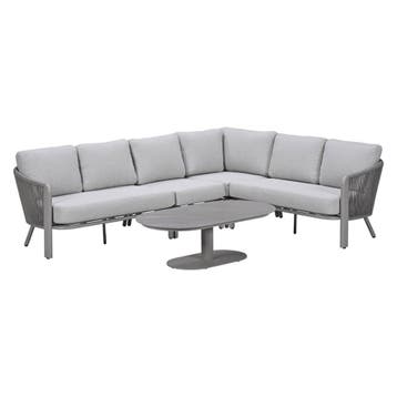 Garden Impressions Ryan loungeset hoek 5-delig - taupe, Verzenden, Nieuw