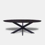 Tafel Ovaal Eikenhout  Matrix  180x90, Nieuw