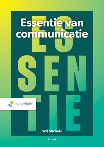 Essentie van communicatie 9789001749880, Boeken, Studieboeken en Cursussen, Verzenden, Zo goed als nieuw