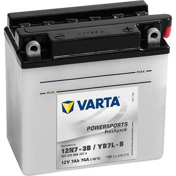VARTA 12N7-3B Powersports Freshpack accu | 507 012 004 | 12, Ophalen of Verzenden, Nieuw