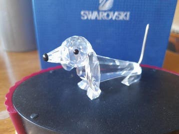 Swarovski - Beeldje - Dachshund mini - 014388 - Kristal