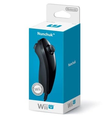 Nintendo Wii U Nunchuck Black [Complete], Spelcomputers en Games, Spelcomputers | Nintendo Wii U, Ophalen of Verzenden, Zo goed als nieuw