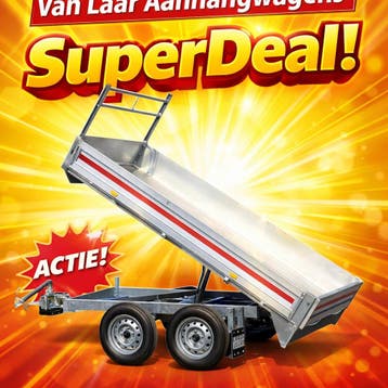 NIEUW VDM Kipper Kieper B rijbewijs met koprek en neuswiel, Ophalen, Nieuw