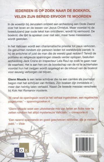 De tweede messias 9789043523066 Glenn Meade, Verzenden, Gelezen, Glenn Meade