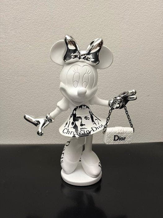 GF Exclusives - Christian Dior Minnie Mouse Artwork By: GF, Antiek en Kunst, Kunst | Designobjecten