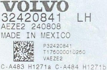 Volvo EX90 LED mistlamp 32420841, Ophalen, Gebruikt, Volvo