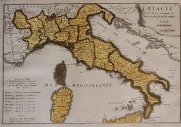 Italië - Italië, Sicilië en Sardinië; Nicolas de Fer (1646 –, Boeken, Nieuw