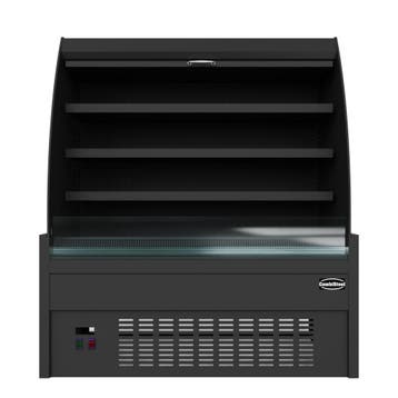 Combisteel Wandkoeling | Zwart | +2°C/+8°C | Geforceerd | 4, Witgoed en Apparatuur, Koelkasten en IJskasten, Ophalen of Verzenden