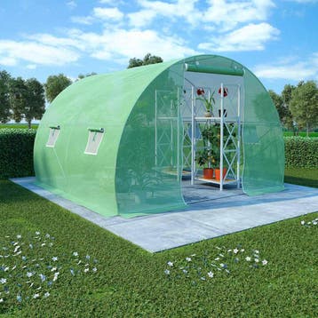 vidaXL Kas 6 m² 3x2x2 m, Verzenden, Nieuw